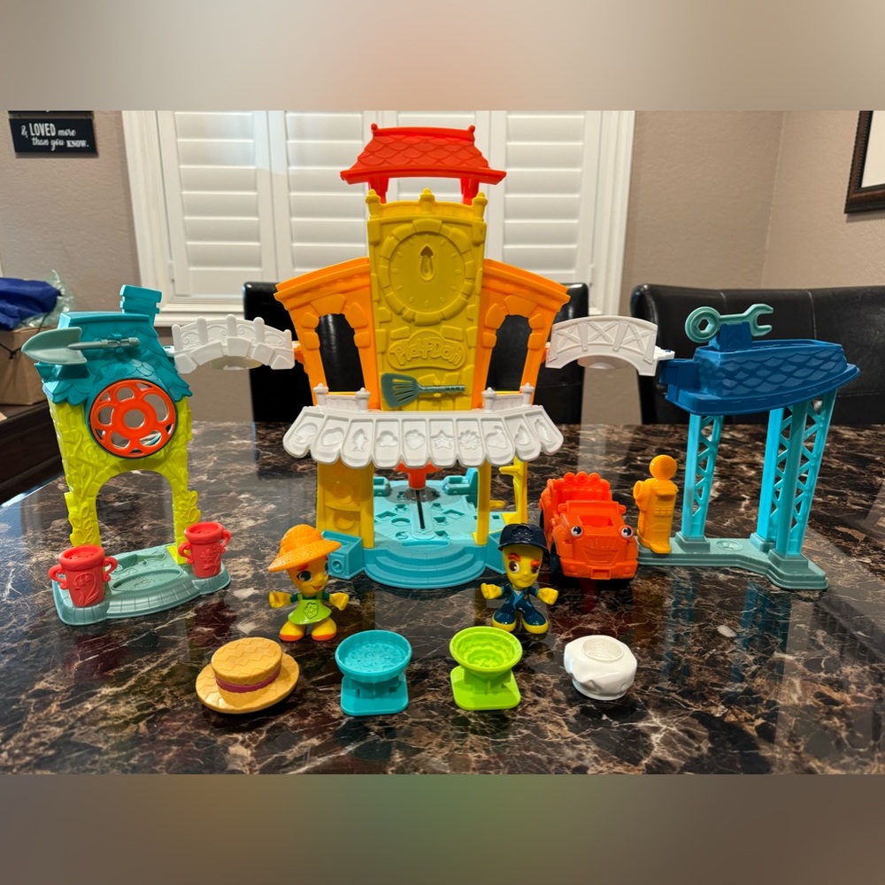 PlayDoh Chef Gardening Mechanic Playset